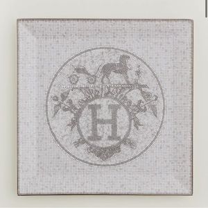 Hermès square plate